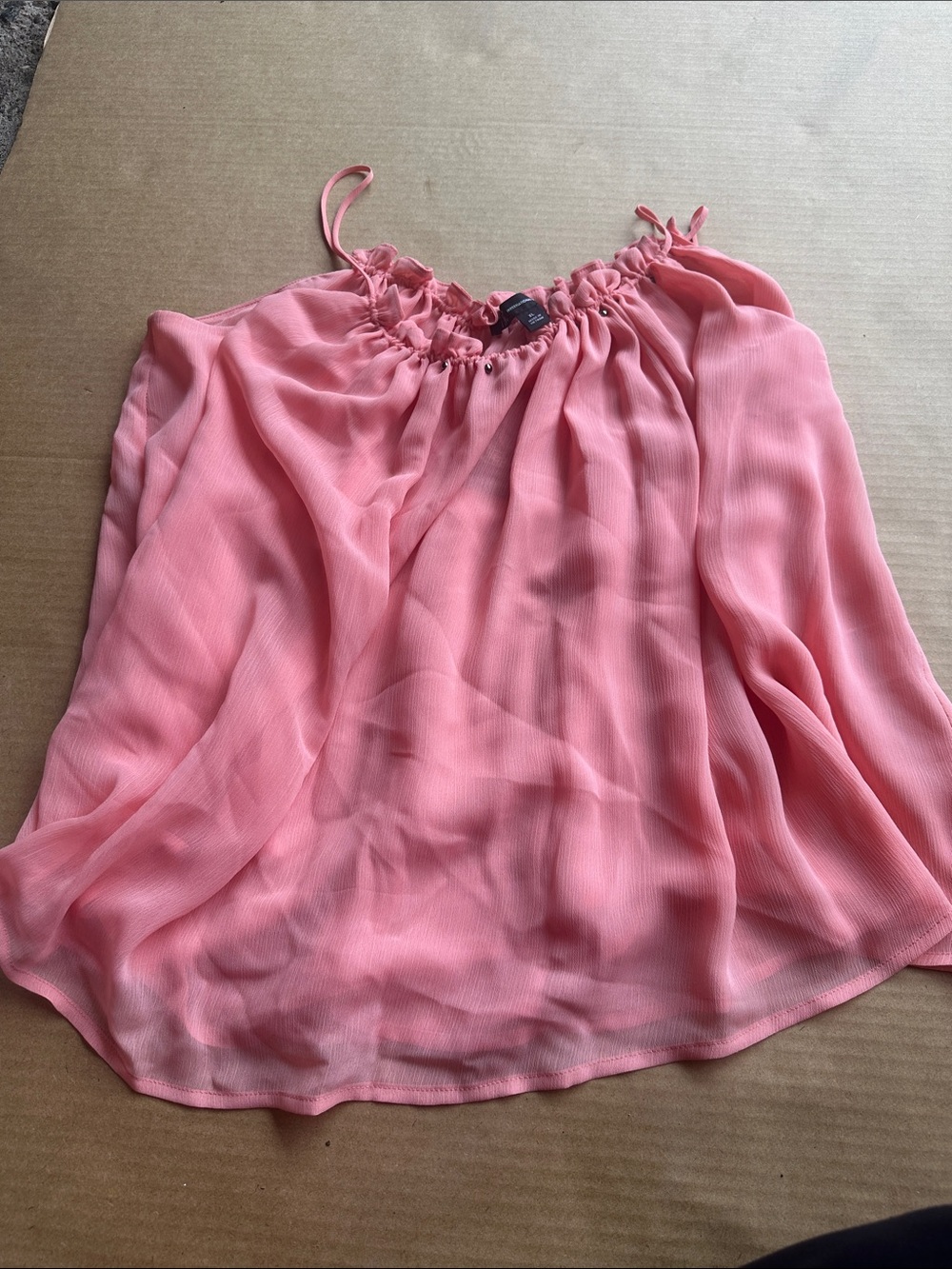 INC International Concepts Coral Pink Camisole